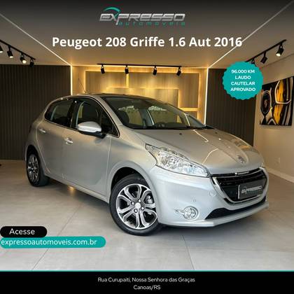 PEUGEOT 208 1.6 GRIFFE 16V FLEX 4P AUTOMÁTICO